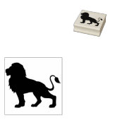 Löwenkunst-Briefmarke Gummistempel (Stempel)