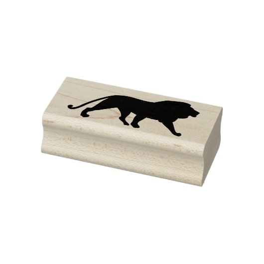 Löwenkunst-Briefmarke Gummistempel (Stempel)