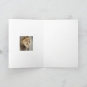 Löwenkunst Karte (Innenseite)