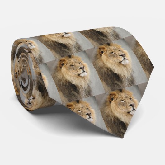 Löwenkunst Krawatte (Gerollt)