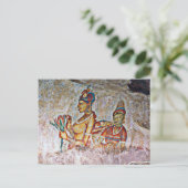 Löwenkunst Postkarte (Stehend Vorderseite)