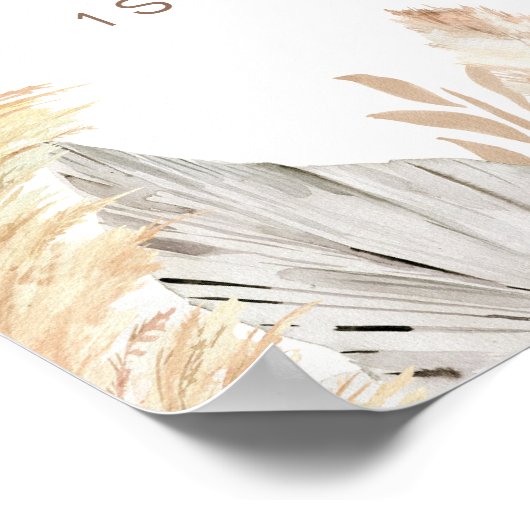 Löwenleaf-neutrales Begrüßungspapier Poster (Ecke)