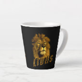 Löwenlogo mit Löwen, Milchtasse (Rechte Ecke)