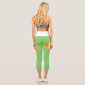Löwenmalerei Capri Leggings (Rückseite)