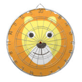 Löwenmalerei Dartscheibe (vorne)