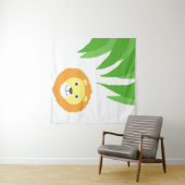 Löwenmalerei Wandteppich (Beispiel (Horizontal))