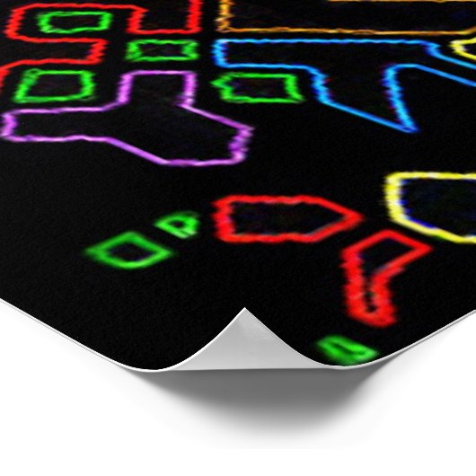 Löwenmane Poster (Ecke)