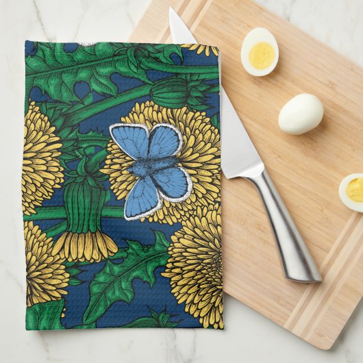 Löwenmedow Geschirrtuch (Viertel Falte)