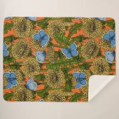 Löwenmedow Sherpadecke (Vorderseite (Horizontal))