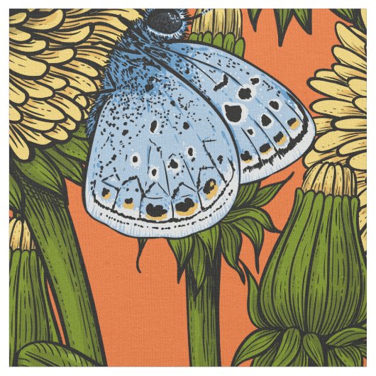 Löwenmedow Stoff (Nahaufnahme)