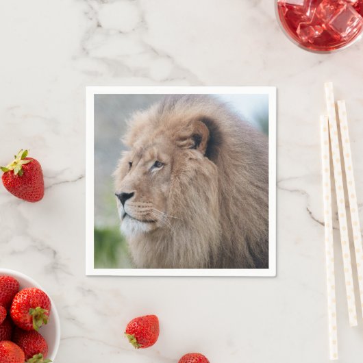 Löwenmehl Serviette (Beispiel)