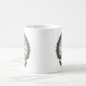 Löwenmutter. Irland Coffee Mug Kaffeetasse (Mittel)