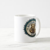 Löwenmutter. Irland Coffee Mug Kaffeetasse (VorderseiteRechts)