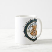 Löwenmutter. Irland Kaffeetasse (VorderseiteRechts)
