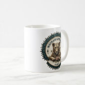 Löwenmutter. Schottland Coffee Mug Kaffeetasse (VorderseiteRechts)