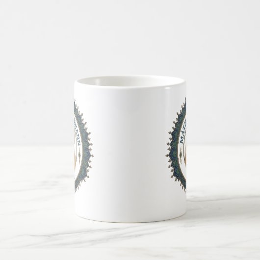 Löwenmutter. Schottland Kaffeetasse (Mittel)