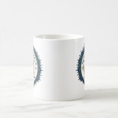 Löwenmutter. Schottland Kaffeetasse (Mittel)