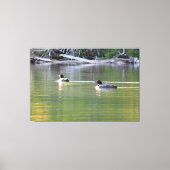 Löwenpaare Leinwanddruck (Vorderseite)