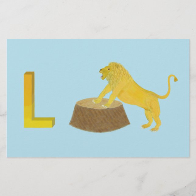 Löwenpapier (Vorderseite)