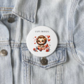 Löwenpilot Geburtstag Button (Beispiel)