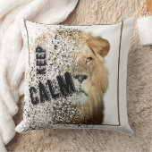 Löwenpolster Kissen (Decke)