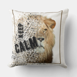 Löwenpolster Kissen