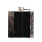 Löwenportrait Flachmann (Rückseite)