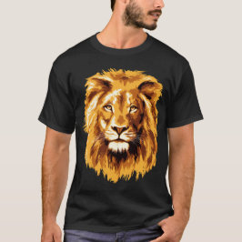 Löwenporträt T-Shirt