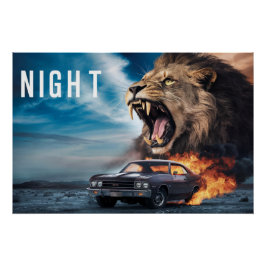 Löwenposter 04 poster