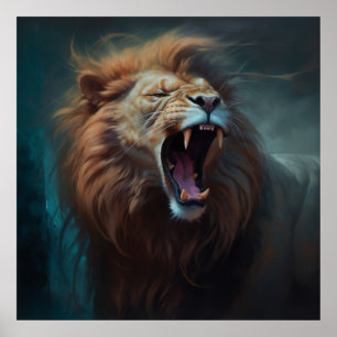 Löwenposter Poster