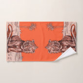 Löwenprint Badhandtuch Set (Handtuch)
