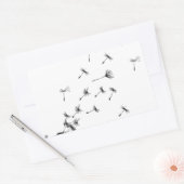 Löwenpuff Rechteckiger Aufkleber (Umschlag)