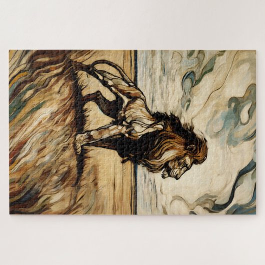 Löwenpuzzle 1000 puzzle (Horizontal)