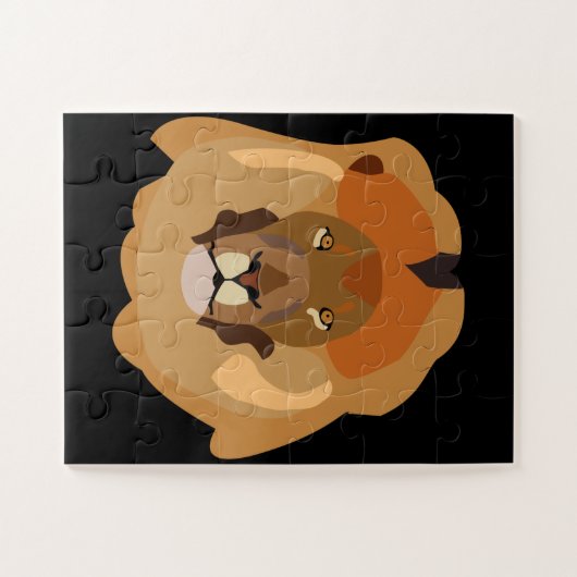 Löwenpuzzle Puzzle (Horizontal)