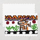 Löwenrückkunst Einladung (Vorne/Hinten)