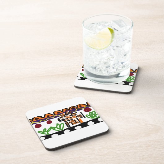 Löwenrückkunst Getränkeuntersetzer (Rechte Seite)