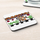 Löwenrückkunst Getränkeuntersetzer (Linke Seite)