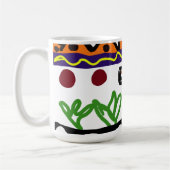 Löwenrückkunst Kaffeetasse (Links)
