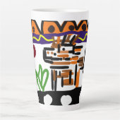 Löwenrückkunst Milchtasse (Vorderseite)