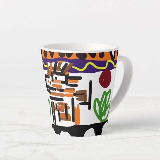 Löwenrückkunst Milchtasse (Rechte Ecke)