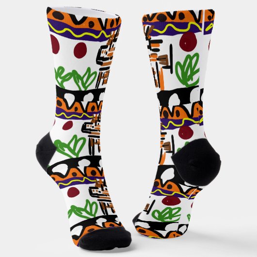 Löwenrückkunst Socken (Gewinkelt)