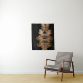 Löwenrudel trinkt nachts am Wasserloch Wandteppich (Beispiel)