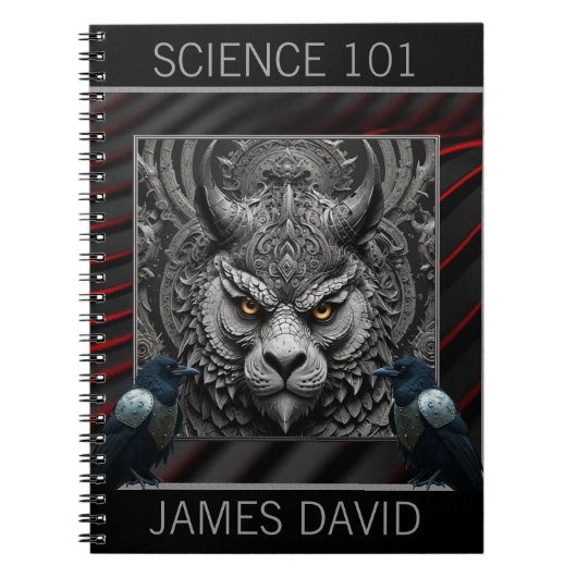 LöwenrüstNotebook Notizblock (Vorderseite)