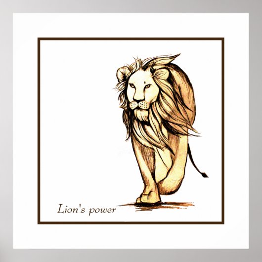 Löwens Power Poster (Vorne)
