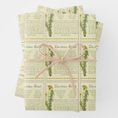 Löwensalat Geschenkpapier Set (Beispiel)