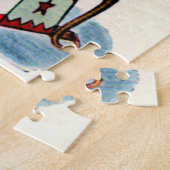 Löwenschamer und Löwe der 40er Jahre Puzzle (Seite)