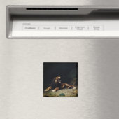 Löwenschnappen bei einem Schmetterling Magnet (In Situ (Geschirrspüler))