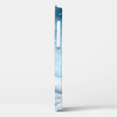 Löwenschnee liegend Tier Case-Mate iPhone Hülle (Rückseite / Links)