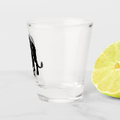 Löwenschuss-Glas - individuell anpassbar Schnapsglas (Rechts)