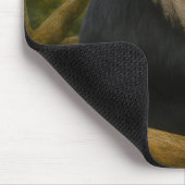 Löwenschwanzmakaque im Schutzgebiet der Wälder Mousepad (Ecke)